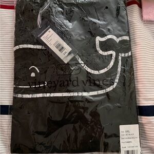 Vineyard Vines Neon Green Pocket Tee with Navy Whale